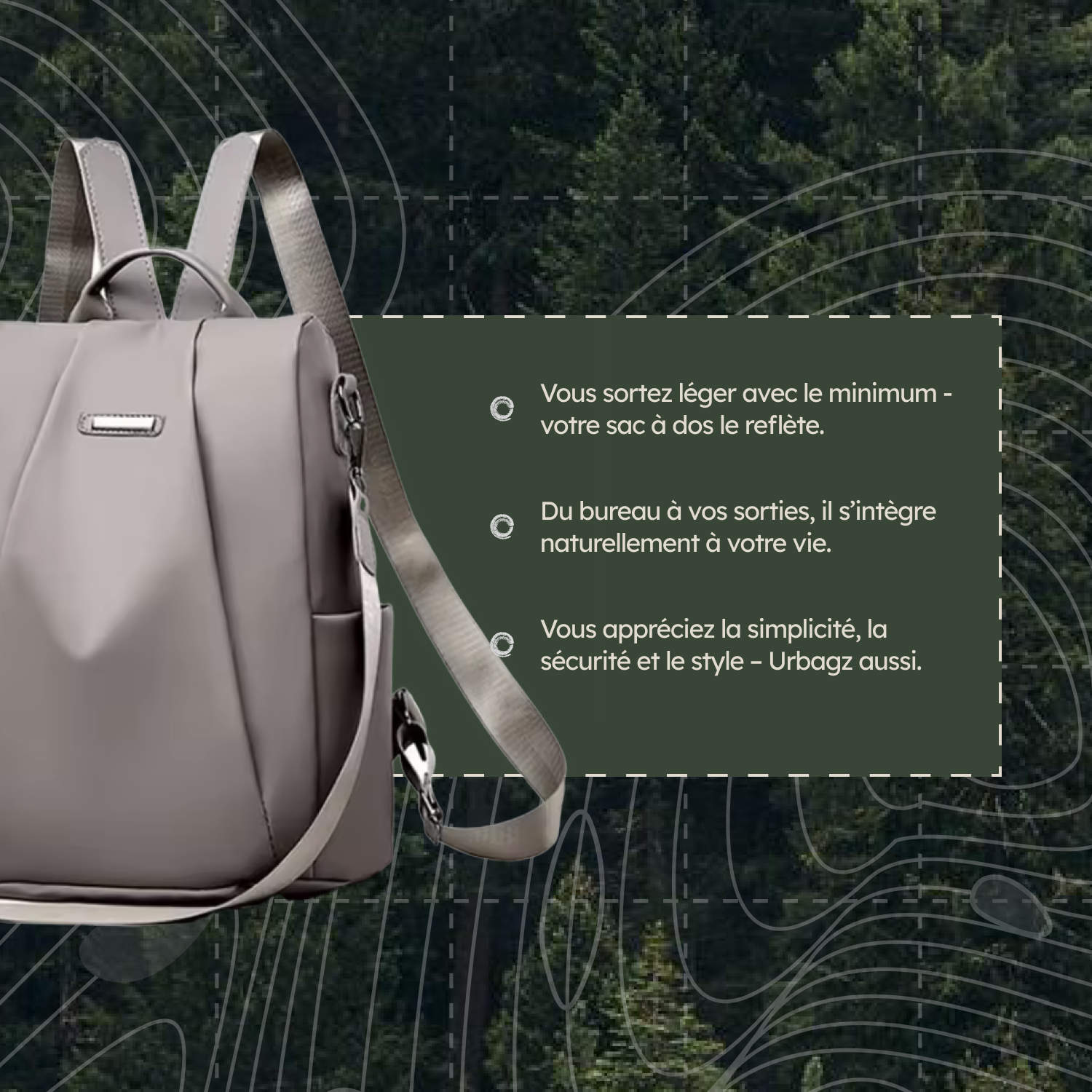 Sac à dos multifonctionnel